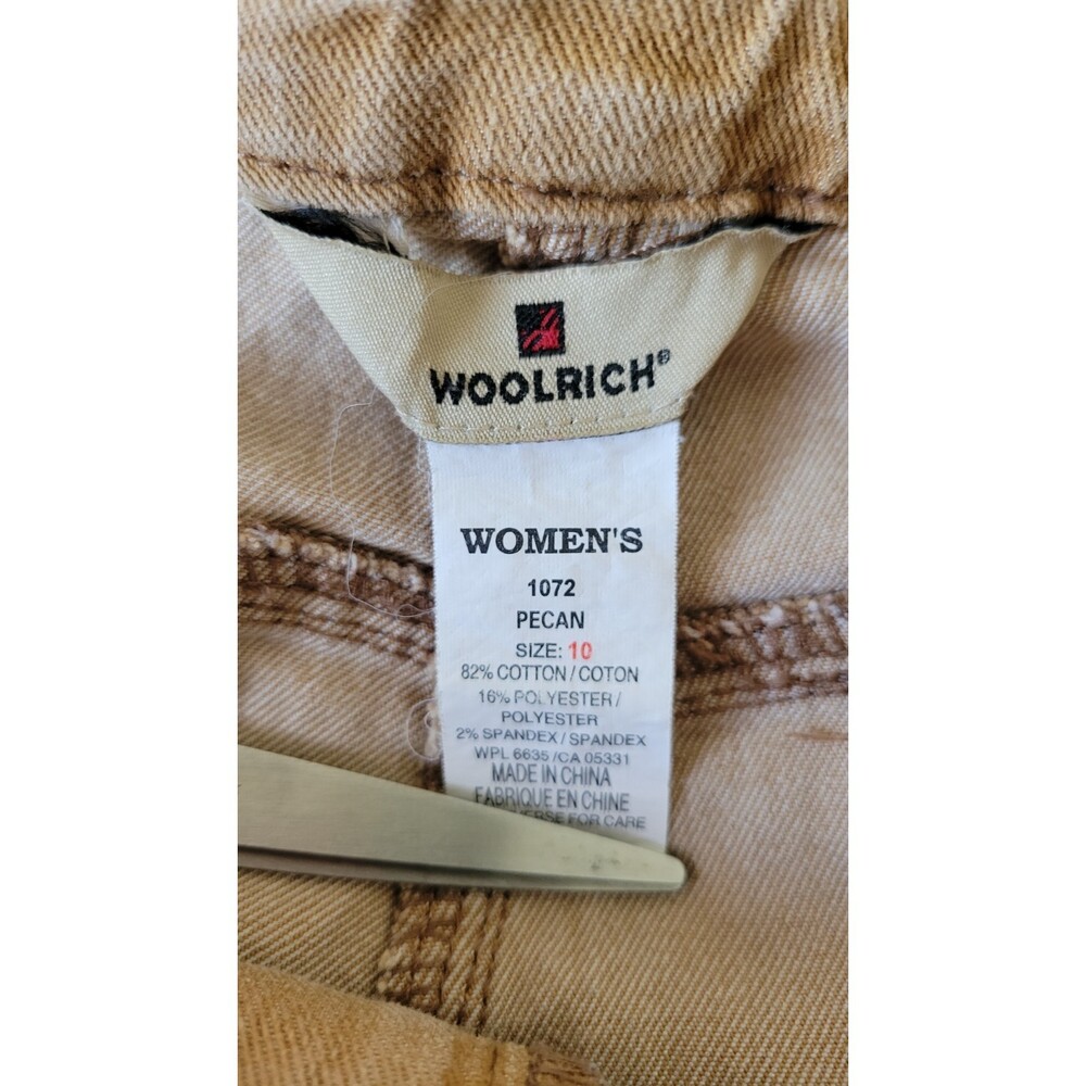 Women's Woolrich Tan ( Pecan ) Capri Pants View 3